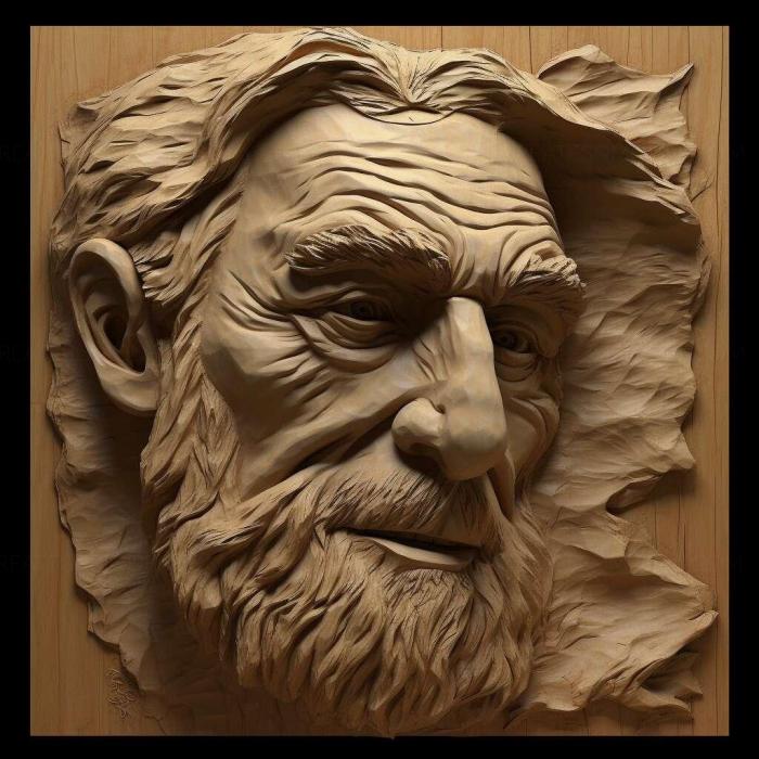 نموذج ثلاثي الأبعاد لآلة CNC 3D Art 